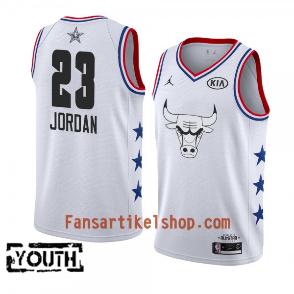 Chicago Bulls Trikot Michael Jordan 23 2019 All-Star Jordan Brand Weiß Swingman - Kinder Chicago Bulls Trikot Michael Jordan 23 2019 All-Star Jordan Brand Weiß Swingman - Kinder